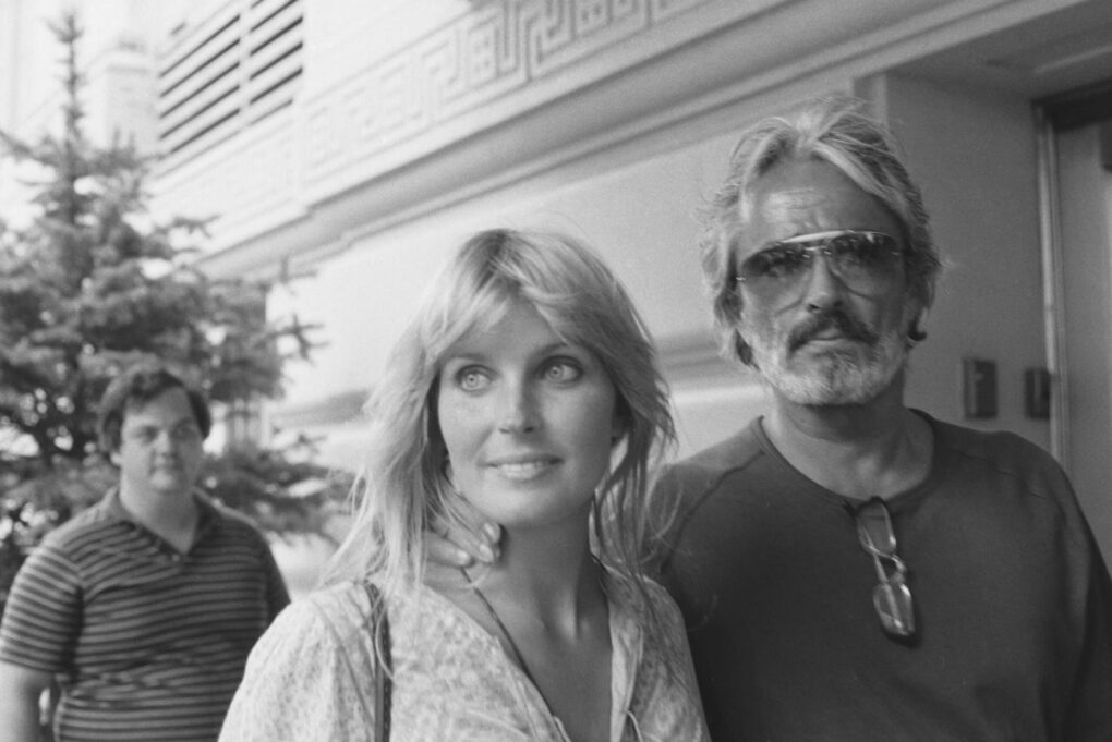 Bo and John Derek in a black and white photo circa 1981 | Source: Getty Images