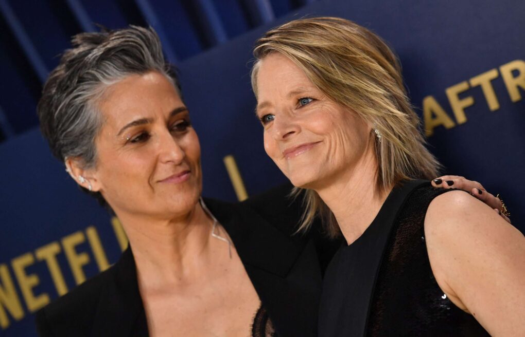 Alexandra Hedison and Jodie Foster at the 2024 Screen Actors Guild Awards | Source: Getty Images