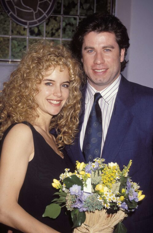 John Travolta and Kelly Preston attend the Deauville Film Festival on January 9, 1991 | Source: Getty Images