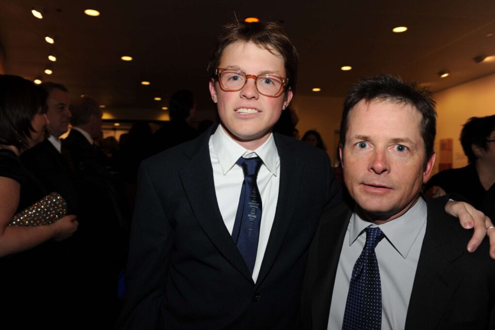Sam Fox and Michael J. Fox attend The Huffington Post's pre-inaugural ball in Washington, D.C., on January 19, 2009 | Source: Getty Images