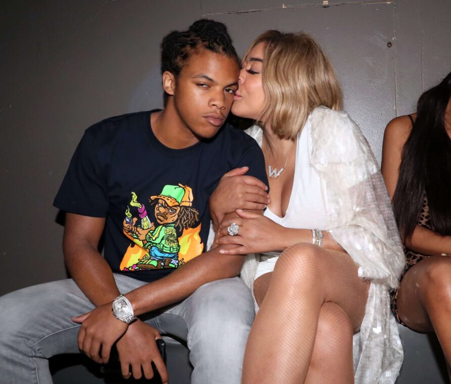 Kevin Hunter Jr. and Wendy Williams at the "TM 104" Listening Party in New York City on August 20, 2019 | Source: Getty Images