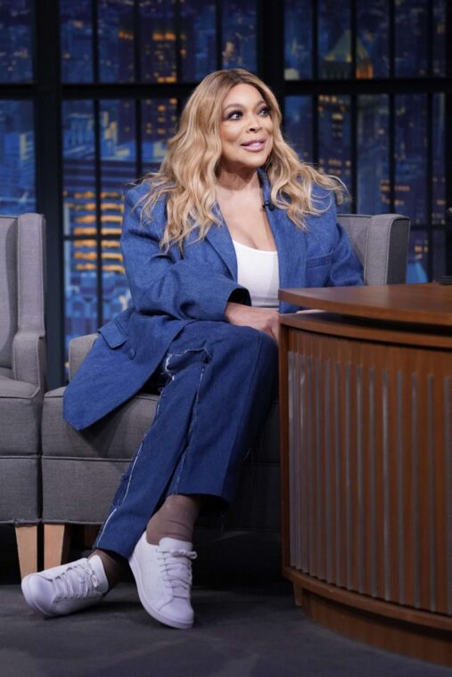 Wendy Williams on an episode of "Late Night with Seth Meyers" on June 15, 2021 | Source: Getty Images