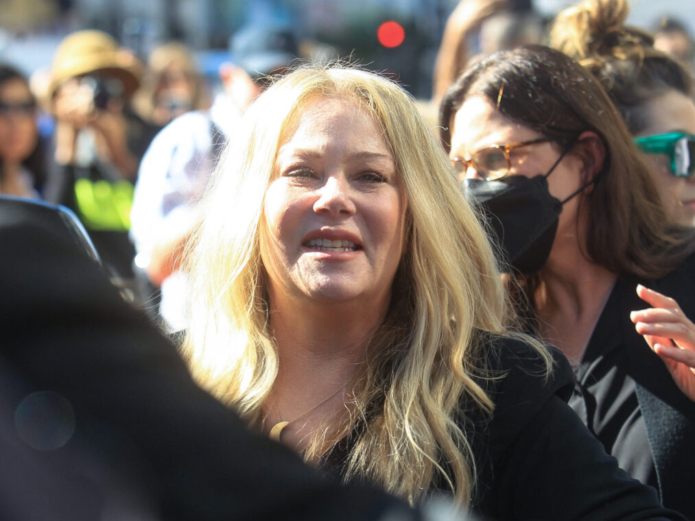 Christina Applegate at her Hollywood Walk of Fame star ceremony at the Hollywood Walk of Fame on November 14, 2022 in Los Angeles | Source: Getty Images