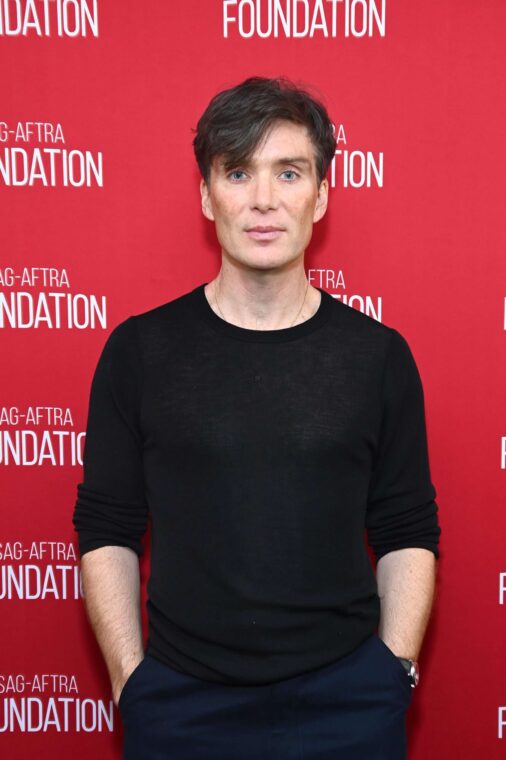 Cillian Murphy attends the SAG-AFTRA Foundation Conversations Presents Career Retrospective at SAG-AFTRA Foundation Screening Room in Los Angeles, California, on December 11, 2023. | Source: Getty Images