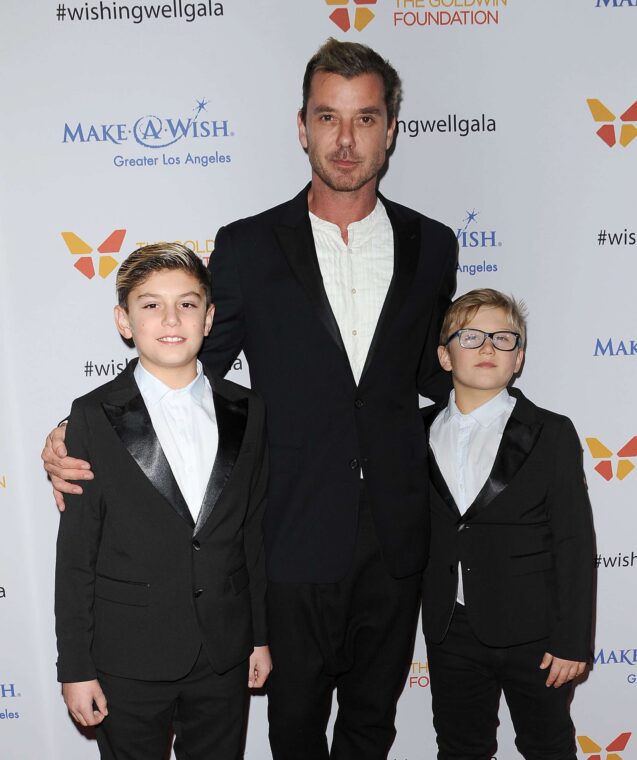 Kingston, Gavin, and Zuma Rossdale attend the 4th annual Wishing Well winter gala on December 7, 2016 in Los Angeles, California | Source: Getty Images