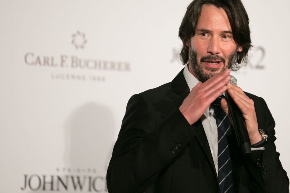 Keanu Reeves during the Japan premiere of 'John Wick: Chapter 2' at Roppongi Hills on June 13, 2017 in Tokyo, Japan. | Source: Getty Images