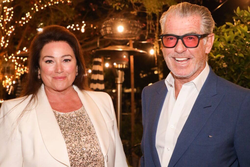 Keely Shaye Brosnan and Pierce Brosnan during the Los Angeles special screening of "Dalíland" at Culver Theater on June 7, 2023, in Culver City, California. | Source: Getty Images