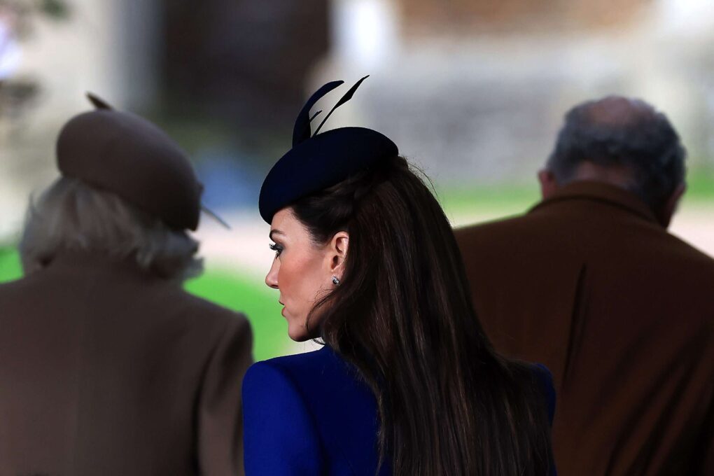 Catherine, Princess of Wales attending the Christmas morning service at St. Mary Magdalene Church on December 25, 2023 in Sandringham, Norfolk | Source: Getty Images