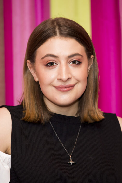 Georgia Groome at the premiere of "Double Date" in London, England on October 10, 2017 | Source: Getty Images