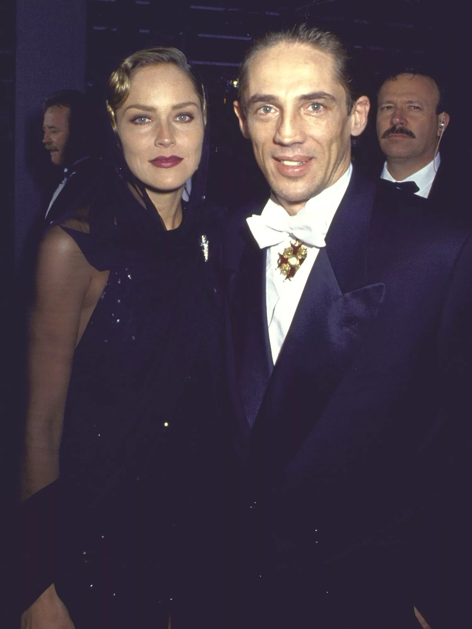 Sharon Stone and brother Michael Stone.