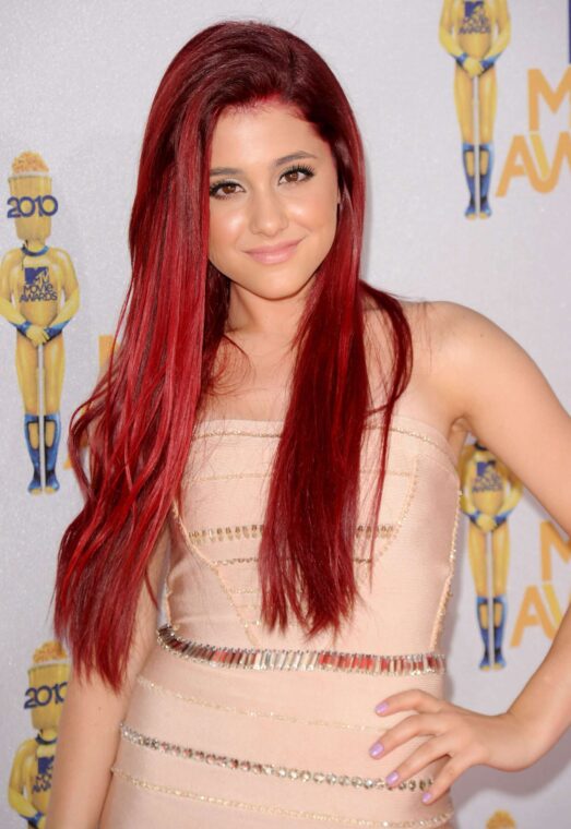 The actress/singer at the MTV Movie Awards in Universal City, California on June 6, 2010 | Source: Getty Images