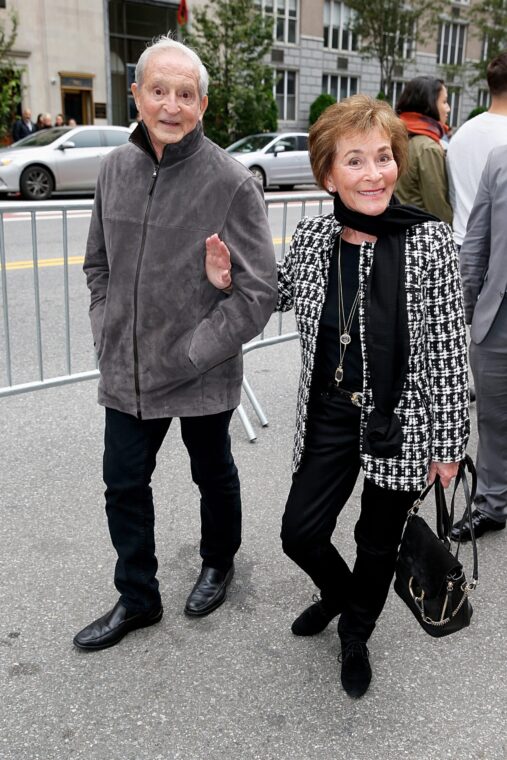 Judge Judy Sheindlin and husband Jerry Sheindlin are seen on October 14, 2018 in New York City. | Source: Getty Images