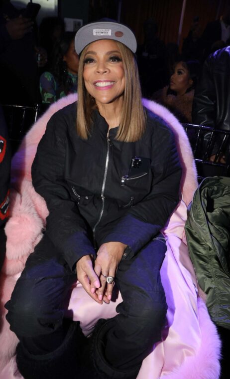 Wendy Williams attends Daniel's Leather Fashion Show featuring Dame Dash at Harbor New York City on February 15, 2023 in New York City. | Source: Getty Images