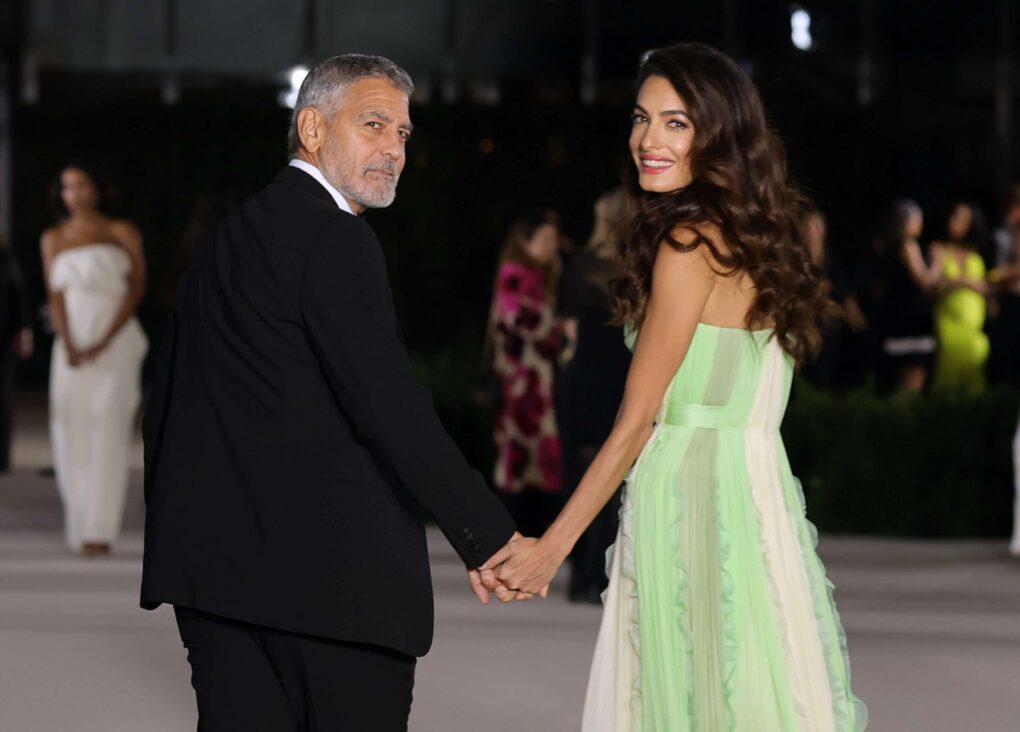 George Clooney and Amal Clooney attend the 2nd Annual Academy Museum Gala at Academy Museum of Motion Pictures on October 15, 2022 in Los Angeles, California. | Source: Getty Images