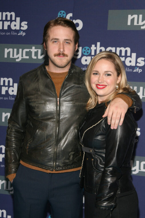 Ryan Gosling and sister Mandi Gosling in New York in 2006 | Source: Getty Images