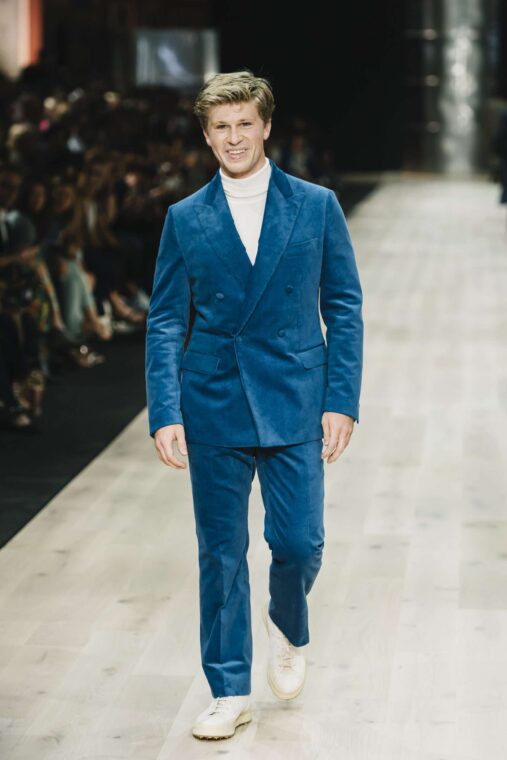 Robert Irwin at the Melbourne Fashion Festival in Melbourne, Australia on March 6, 2024 | Source: Getty Images