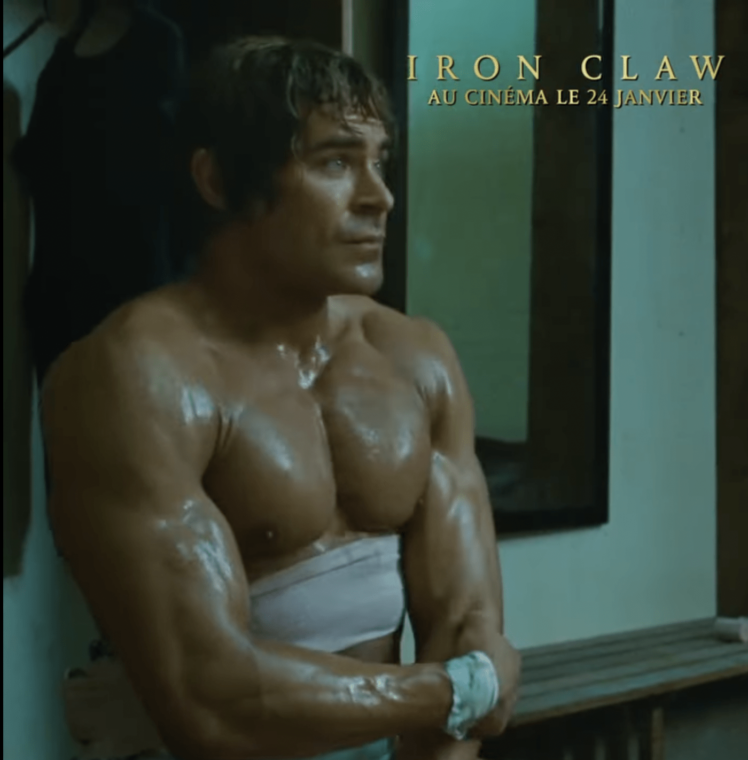 Zac Efron in a scene from a trailer of "The Iron Claw" | Source: facebook/gamingpop