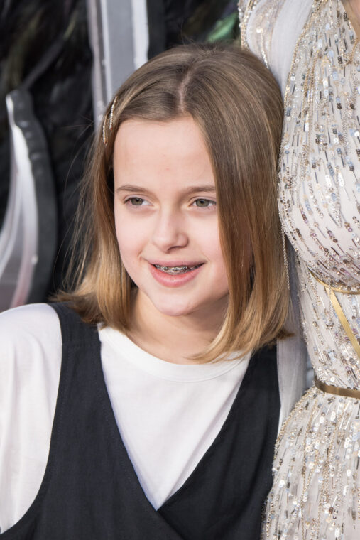 Vivienne Jolie-Pitt at the European premiere of "Maleficent: Mistress of Evil" at Odeon IMAX Waterloo on October 09, 2019 in London, England | Source: Getty Images