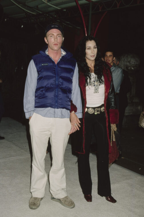 Cher and her son Elijah Blue Allman attend the premiere of 