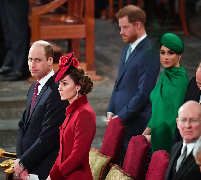 Prince William, Princess Catherine, Prince Harry, and Meghan Markle during the Commonwealth Day Service 2020 on March 9, 2020 in London, England | Source: Getty Images