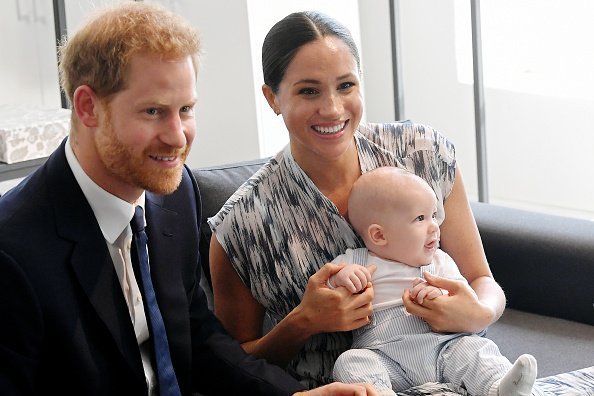 Prince Harry, Meghan, and Archie at the Desmond & Leah Tutu Legacy Foundation on September 25, 2019 in Cape Town, South Africa. | Source: Getty Images