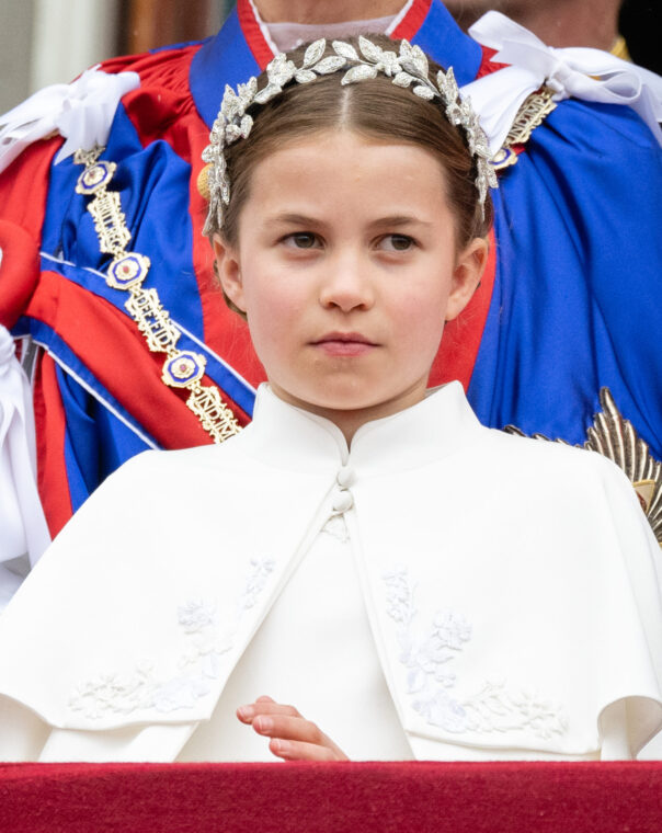 Princess Charlotte at the Coronation of King Charles III and Queen Camilla in London, England on May 6, 2023 | Source: Getty Images