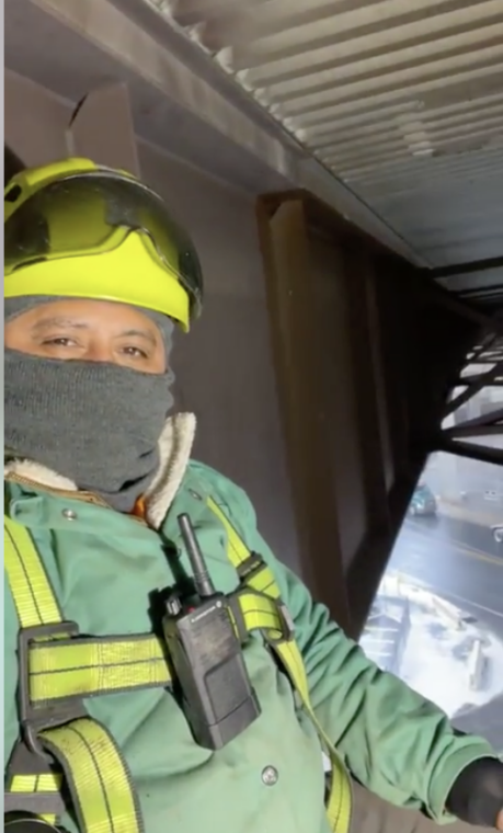 Miguel Luna on the Baltimore Bridge, dated January 2024 | Source: Facebook/MiguelLuna